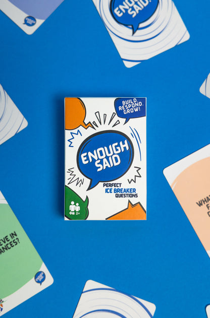 Enough Said Communication Card Game