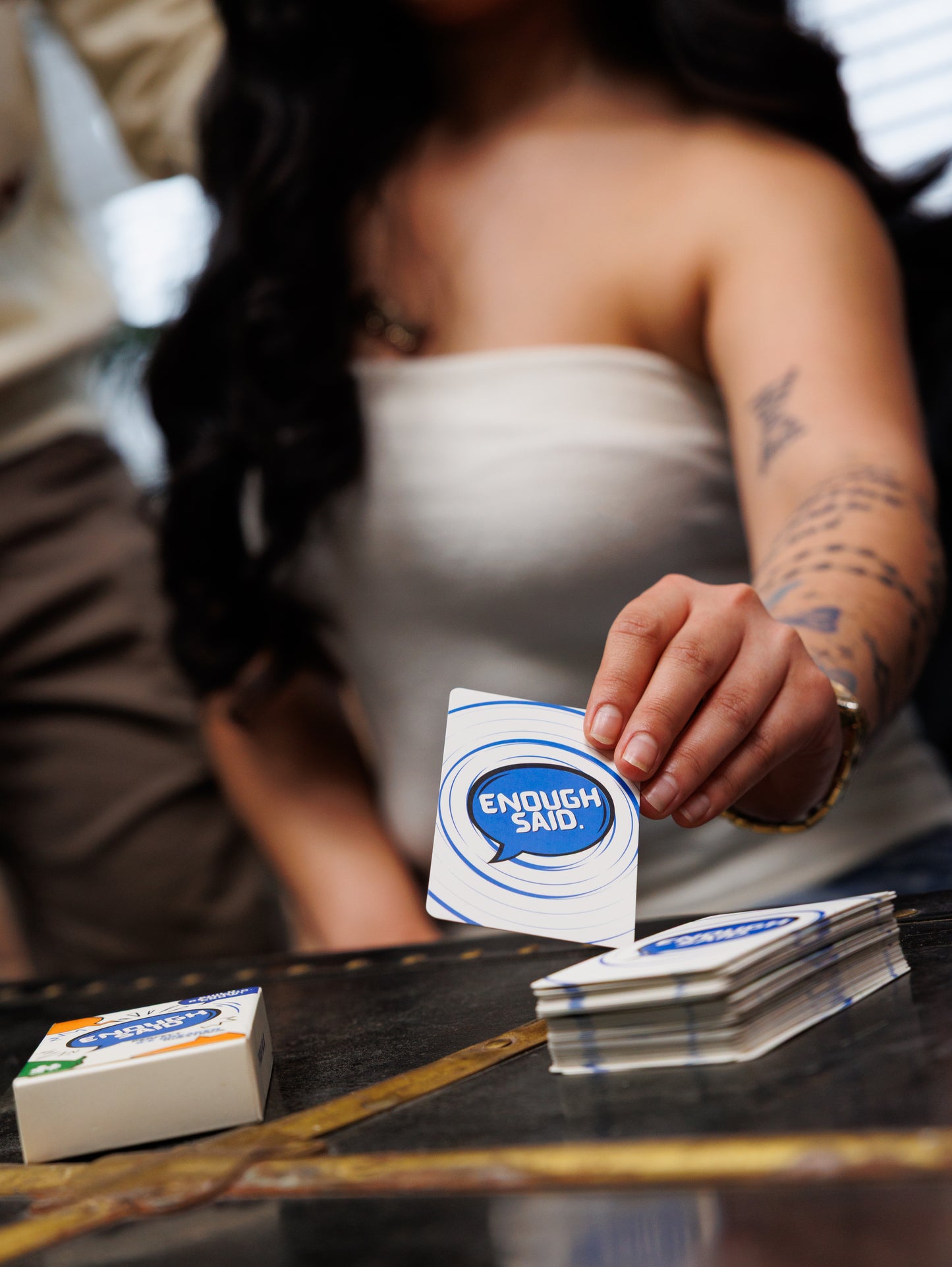 Enough Said Icebreakers Cards